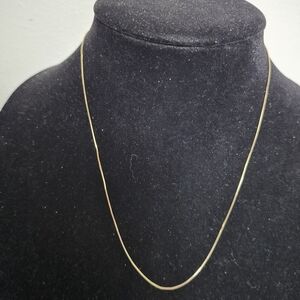 14k Gold Necklace 18 Inches 2.4 grams